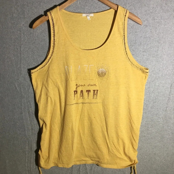 Womens Maurices Tank Top Inspirational Quote Casual Summer Spring Boho Beachy - Picture 1 of 8